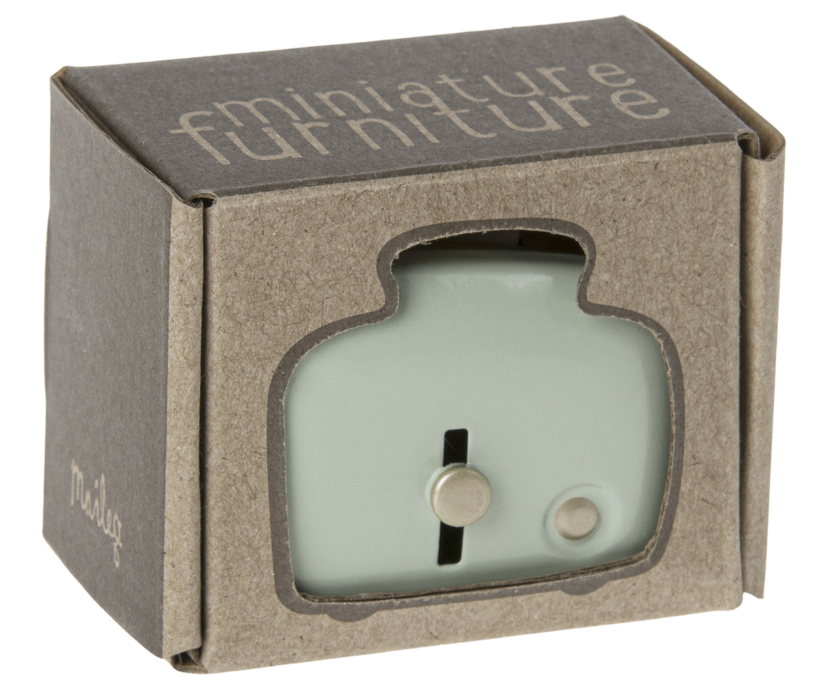 Miniature Toaster & Bread, Mint