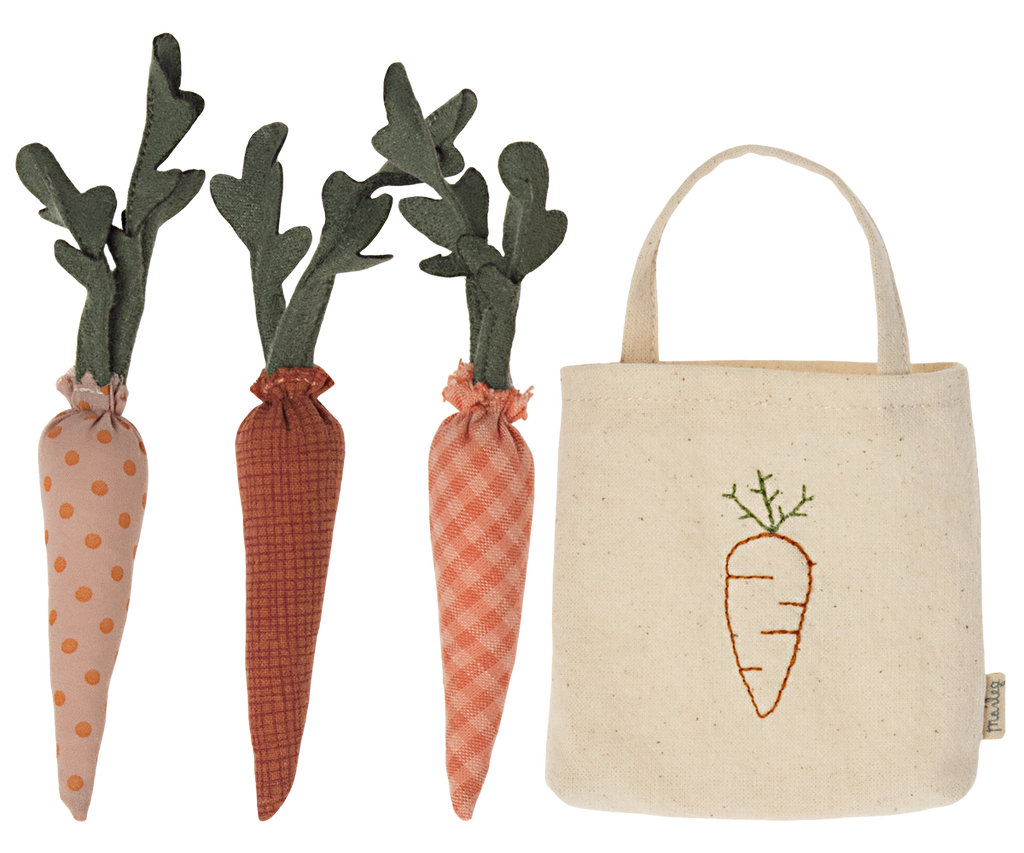 Carrots in Shopping Bag