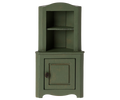 Corner Cabinet, Mouse - Dark Green