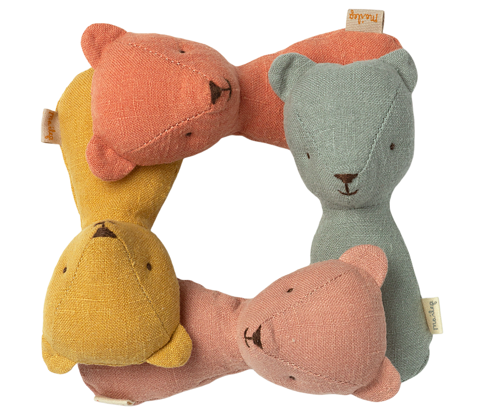 Teddy Rattle - Old Rose