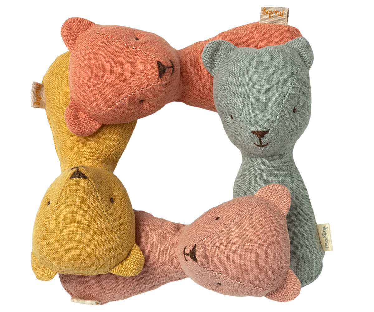 Teddy Rattle - Old Rose