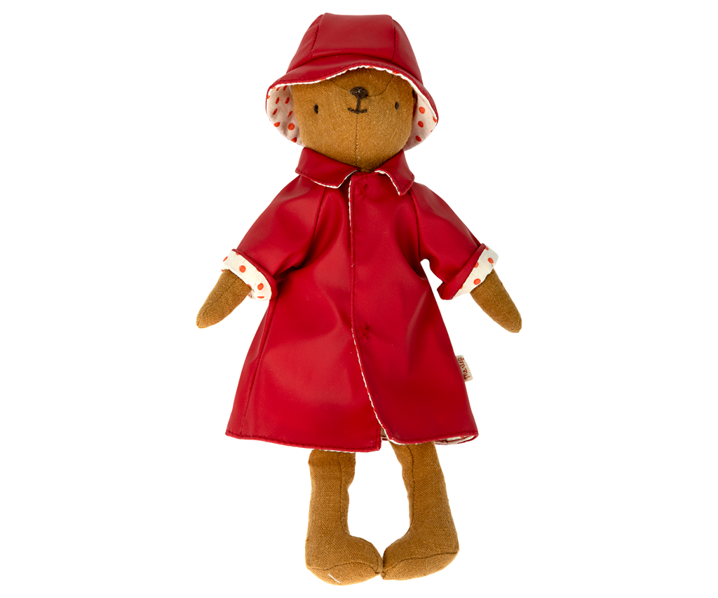 Raincoat & Hat, Teddy Mum