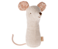 Lullaby Friend Rattles, Mouse - Natural