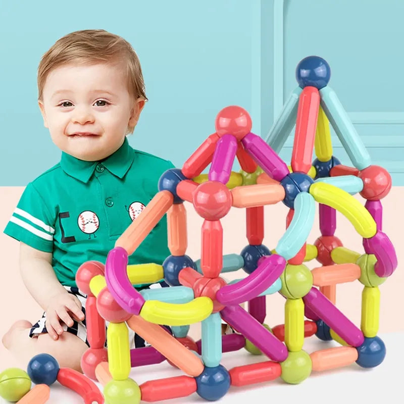 Magnetic Building Blocks Set for Kids – view 6