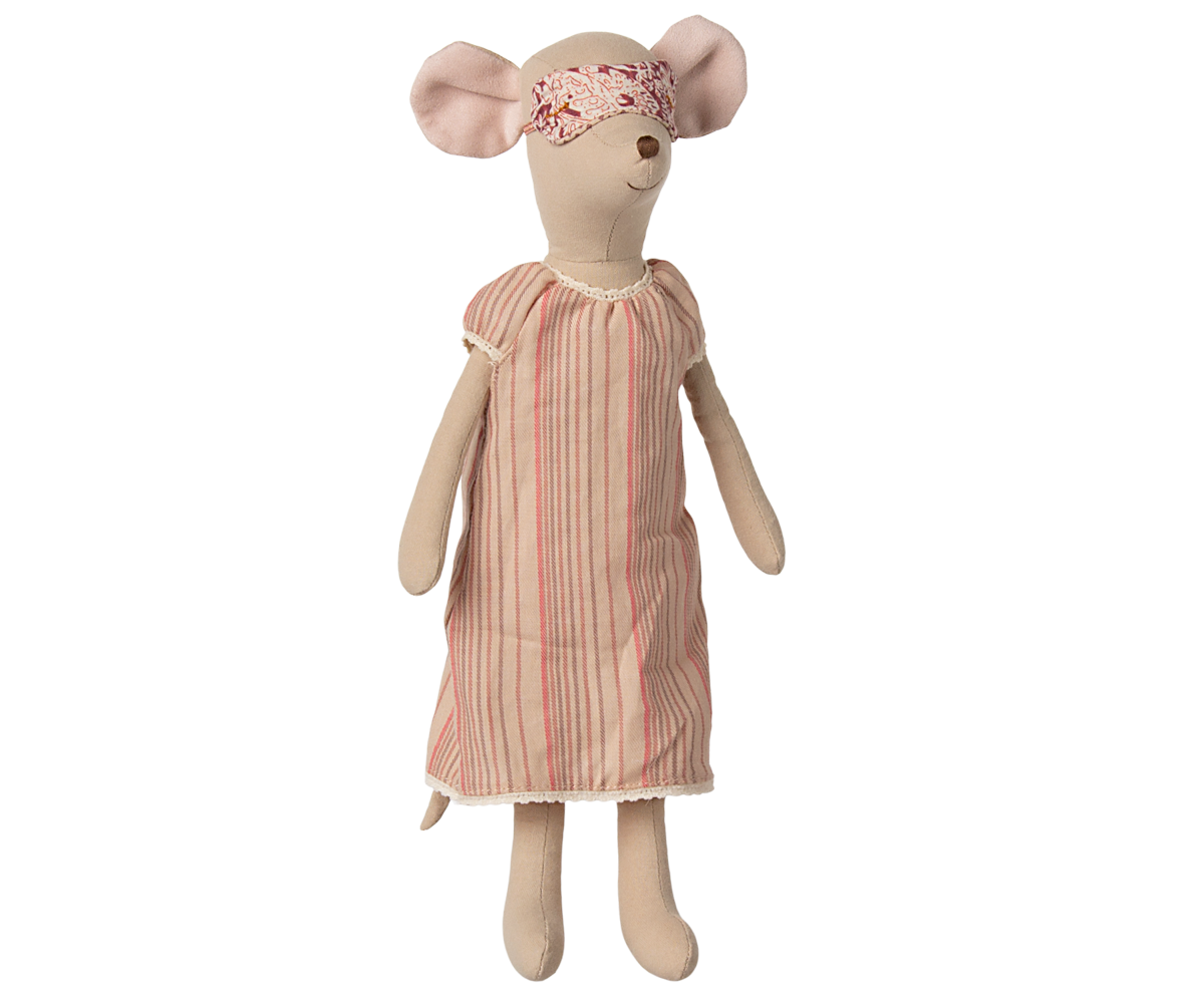 Medium Mouse in Nightgown