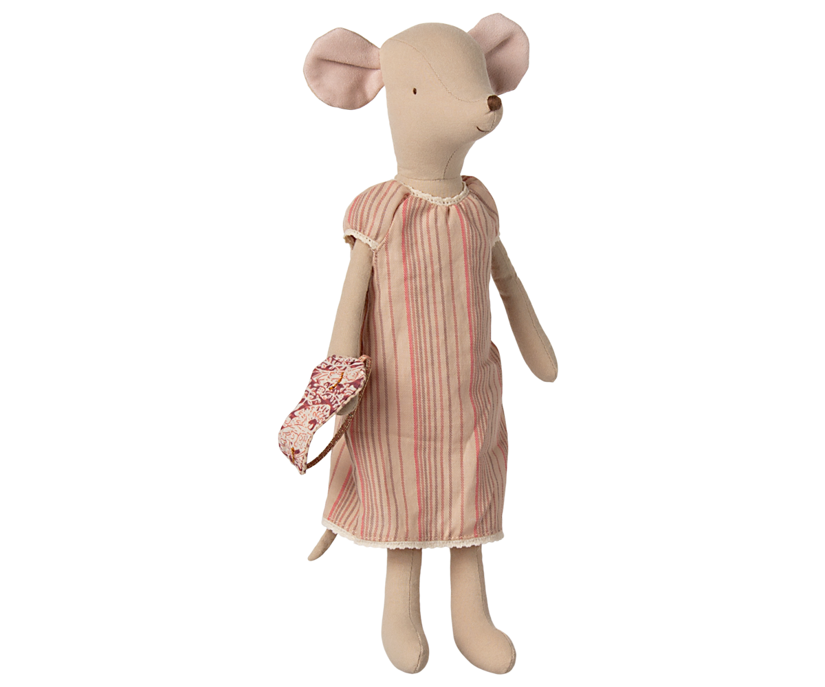 Medium Mouse in Nightgown