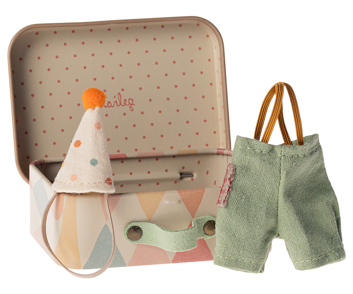 Clown Clothes in Suitcase, Little Brother Mouse