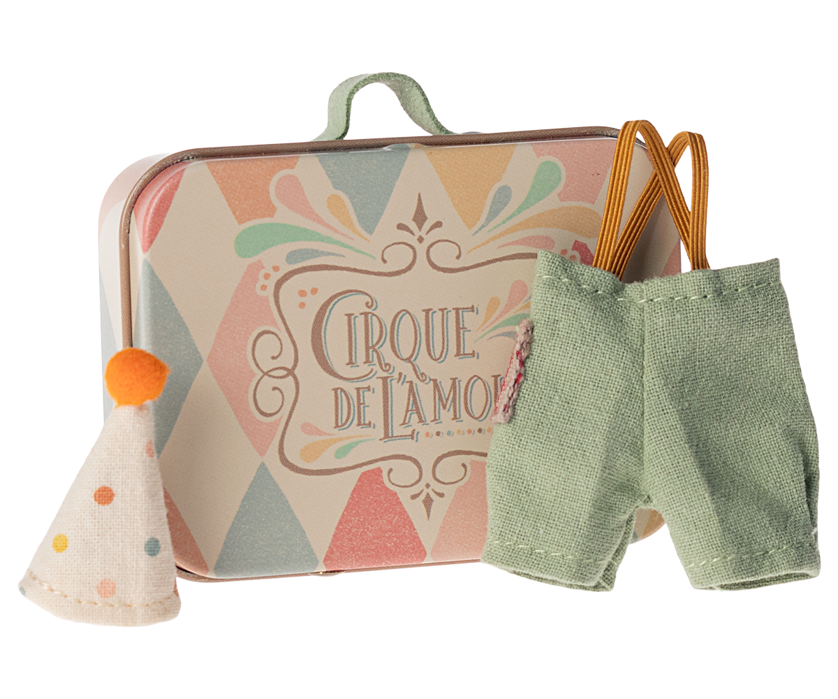 Clown Clothes in Suitcase, Little Brother Mouse
