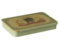 Metal box w. sliding lid, Jumbo coins