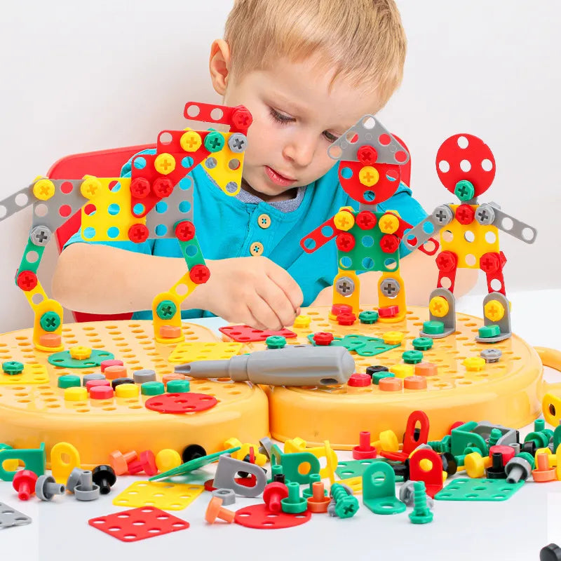 STEM Building Set for Kids, Take Apart Screw and Bolt Construction Toy – view 4