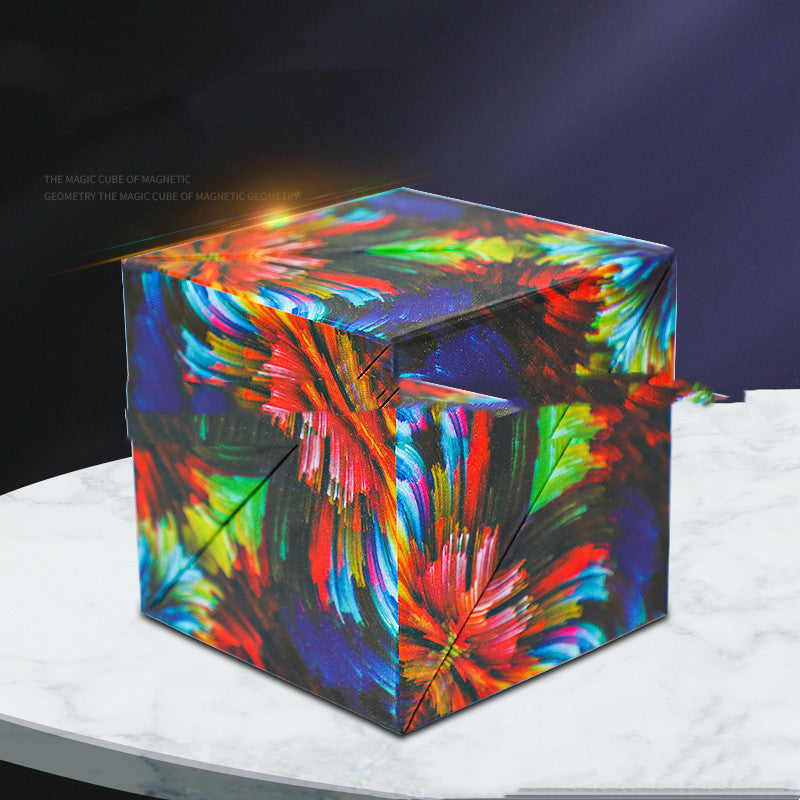 Magnetic Puzzle Cube Fidget Toy, 70+ Shapes – view 14