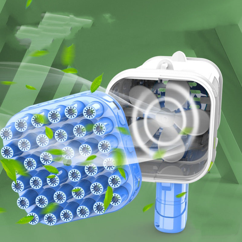 Handheld LED Bubble Machine with Solution Refills – view 6