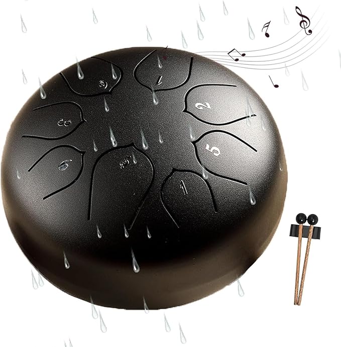 Tongue Drum Music Instrument with Soothing Sounds – view 5