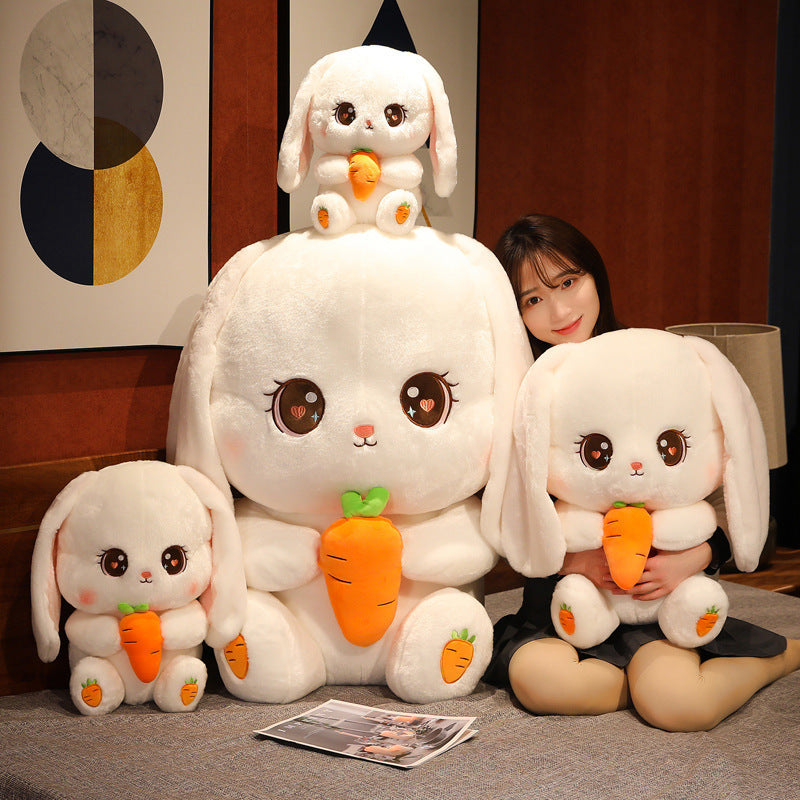 Plush Bunny Stuffed Animal, Soft Fluffy Rabbit Toy – view 2