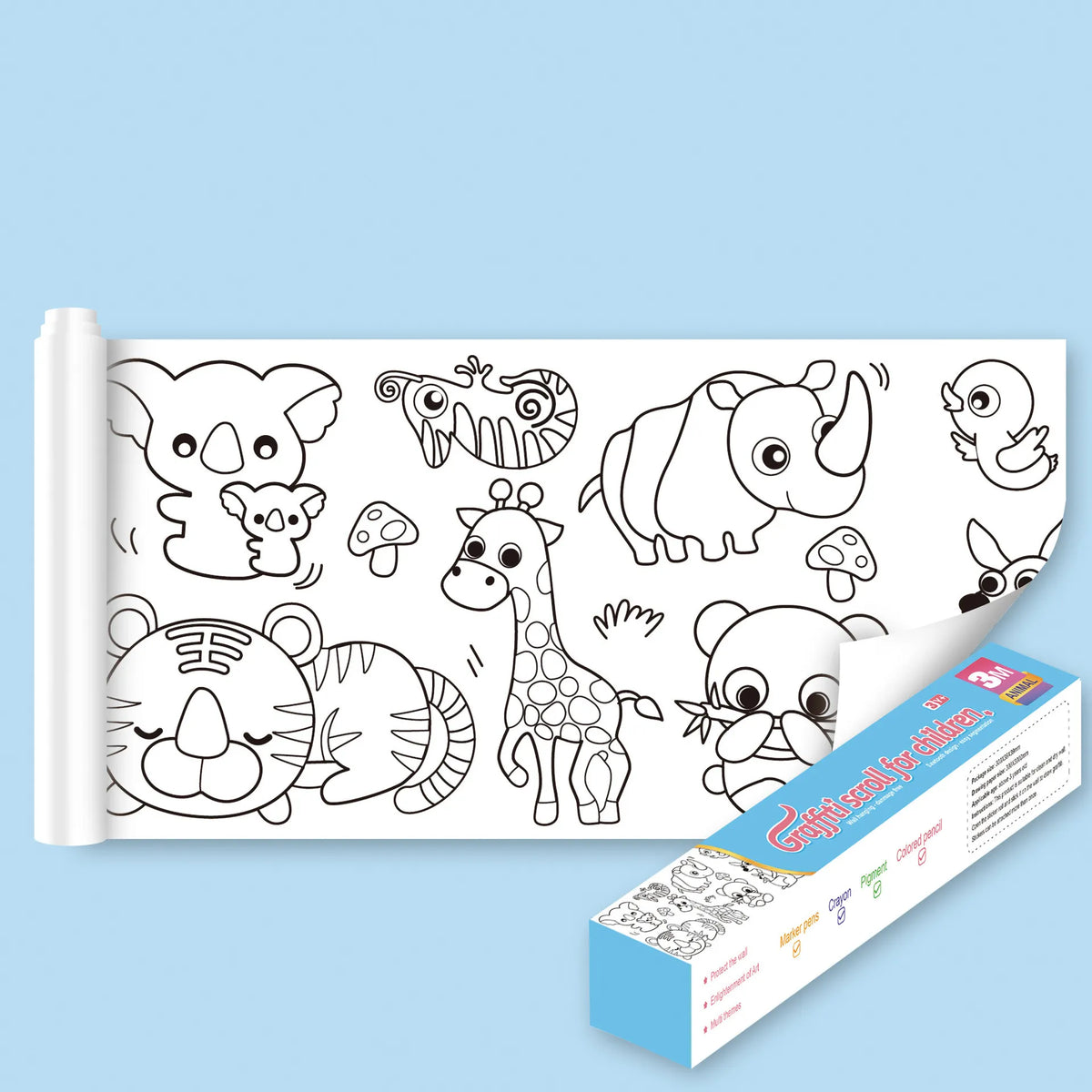 Extra Large Coloring Sheets for Kids – view 2