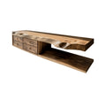 Aurelin Shore Live Edge Floating Bathroom Vanity With Drawers