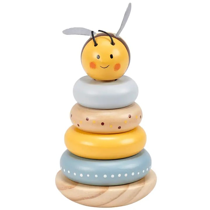 Baby Bee Wooden Stacking Toy – view 2