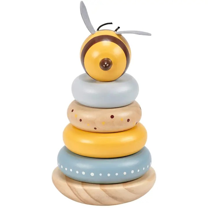 Baby Bee Wooden Stacking Toy – view 3