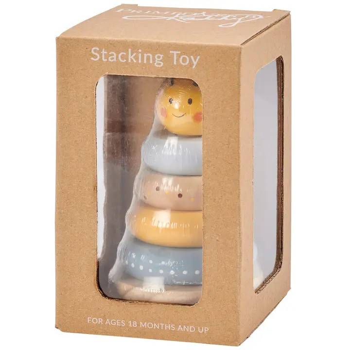 Baby Bee Wooden Stacking Toy – view 4
