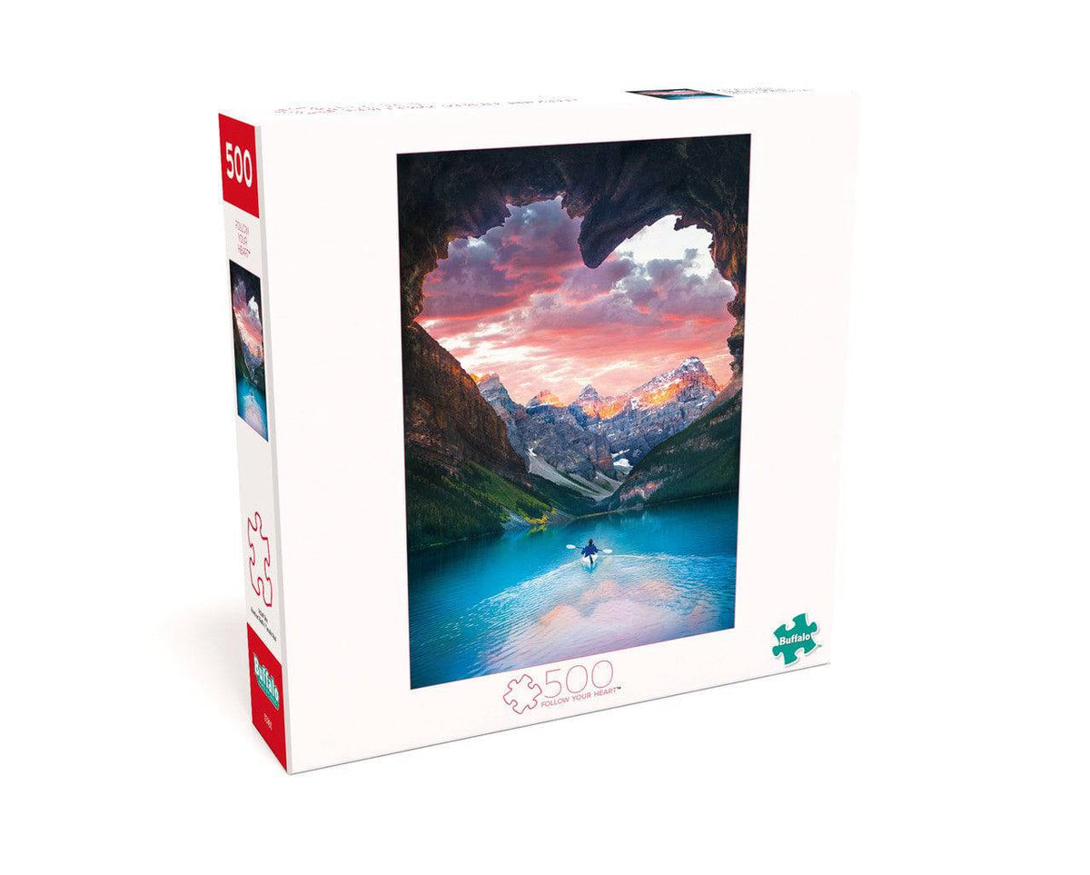 Follow Your Heart 500 Piece Jigsaw Puzzle – view 3