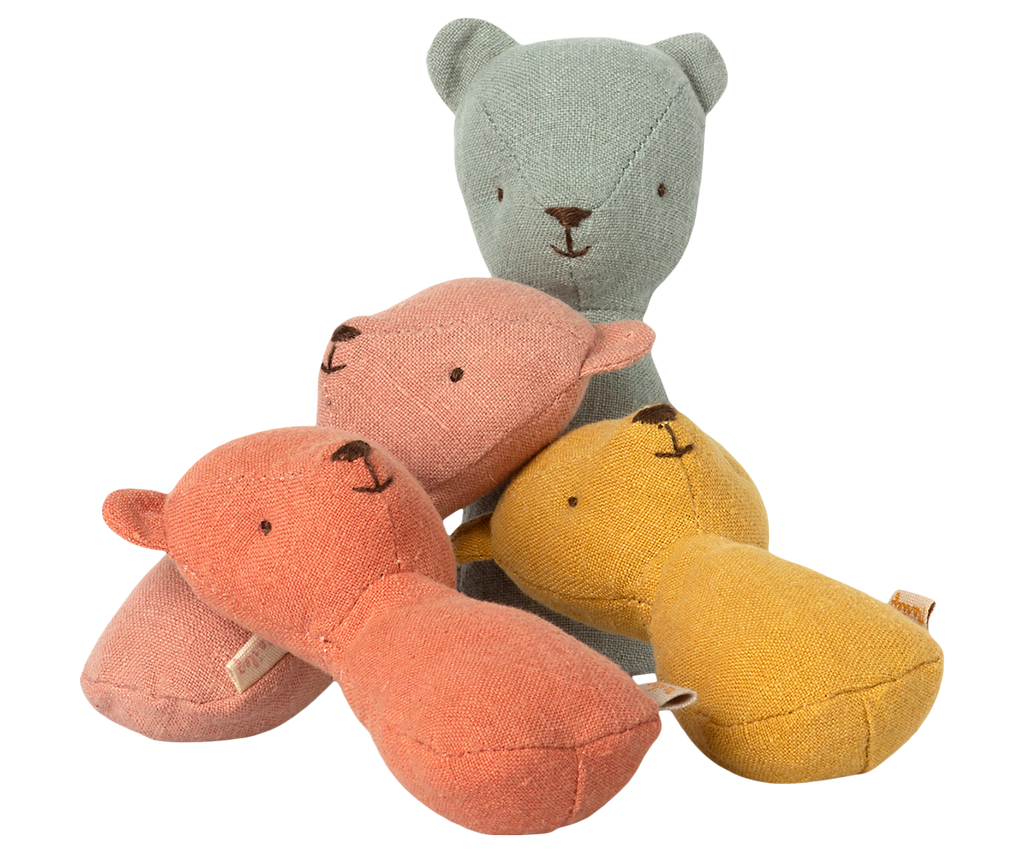 Teddy Rattle - Old Rose