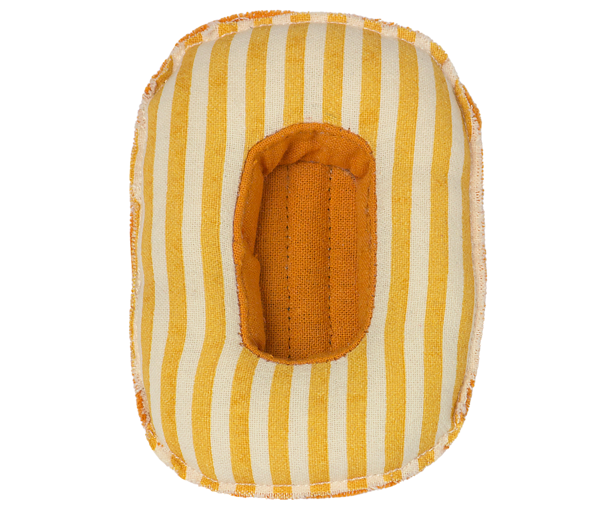 Beach Raft, Yellow Stripe