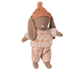 Winter bunny, Micro - Brown - Rose