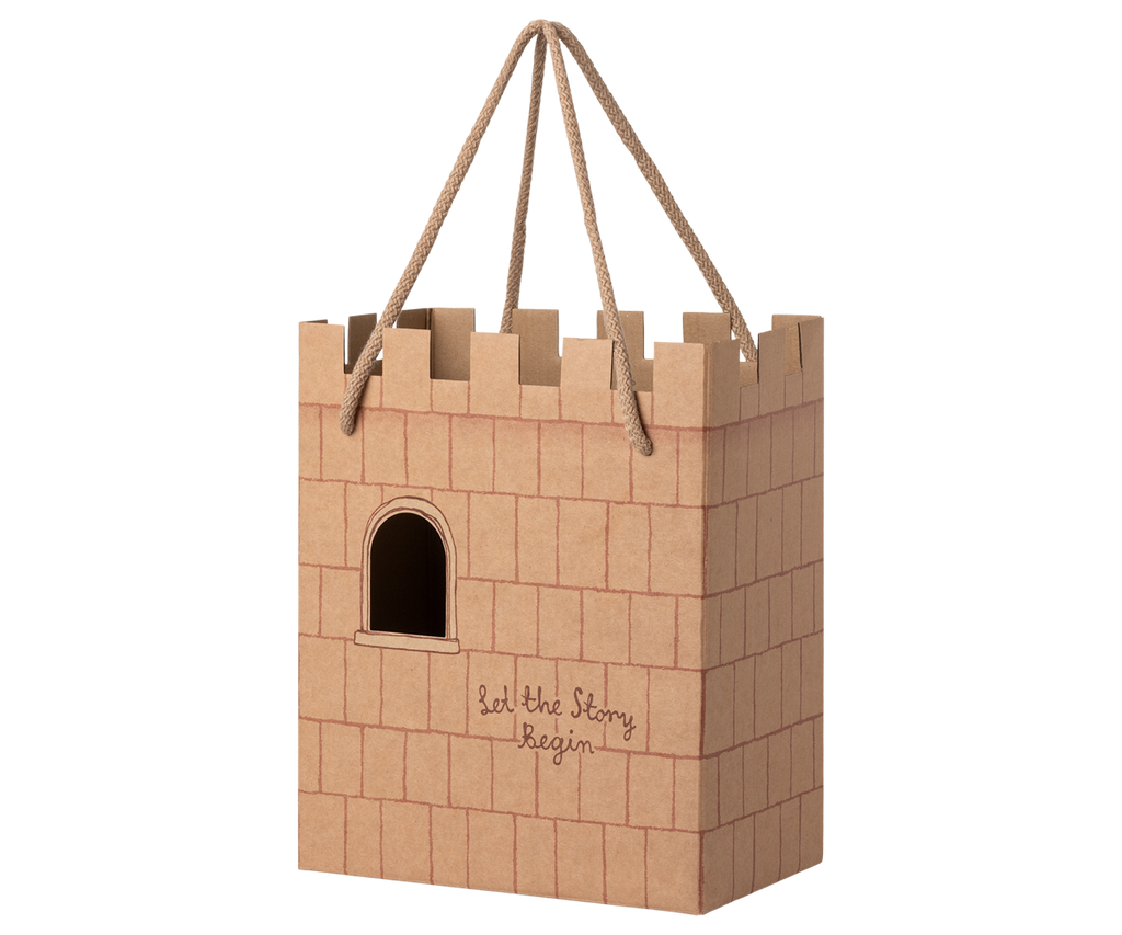 Paper bag, Castle - Rose