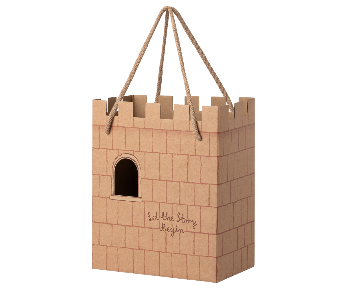 Paper bag, Castle - Rose