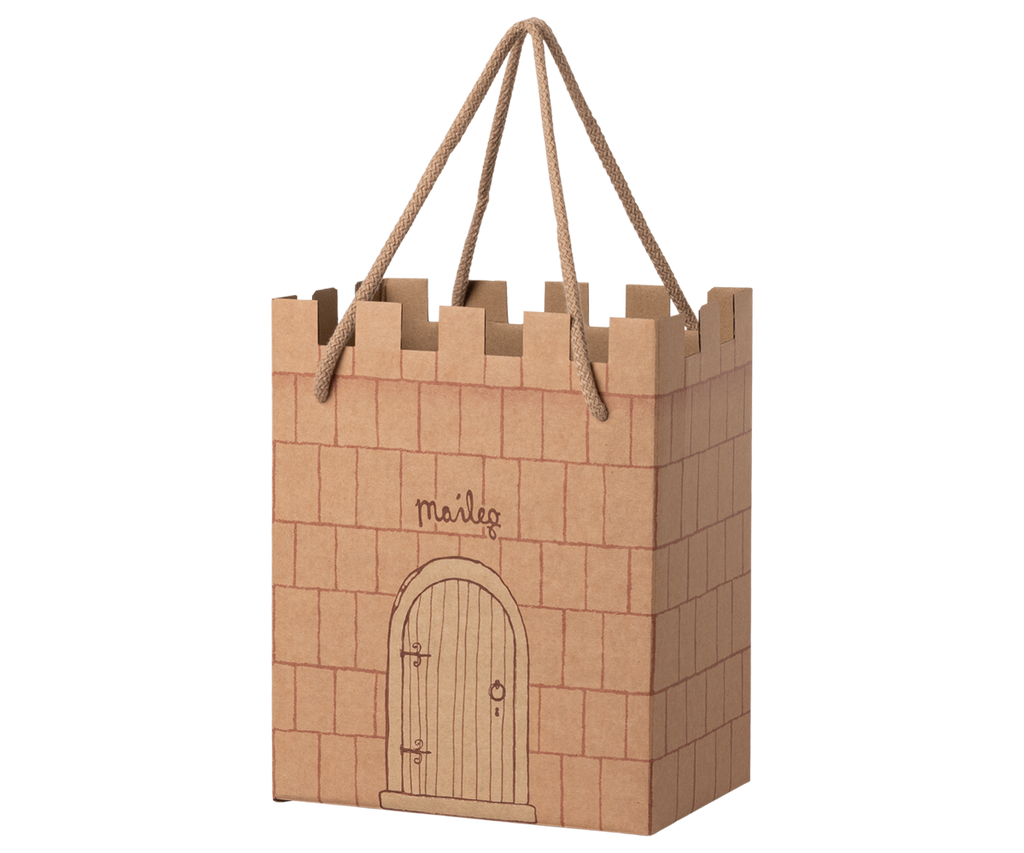 Paper bag, Castle - Rose