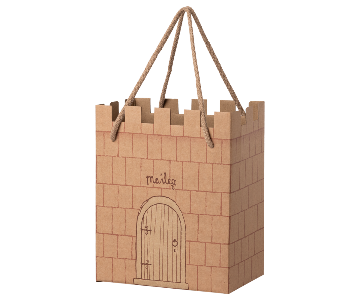 Paper bag, Castle - Rose