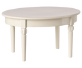 Vintage dining table, Mouse - Off white