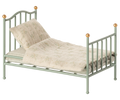 Vintage single bed, Mouse - Mint
