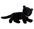 Sleeping kitten plush, Medium - Black