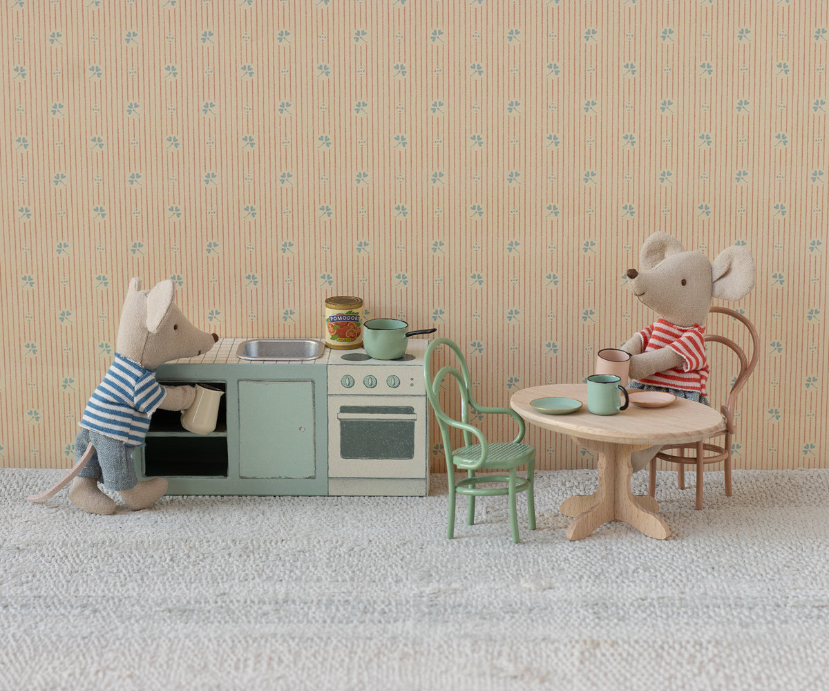 Vintage chair, Mouse - Mint