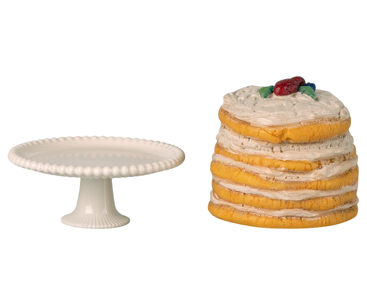 Party cake and cake stand, Mouse
