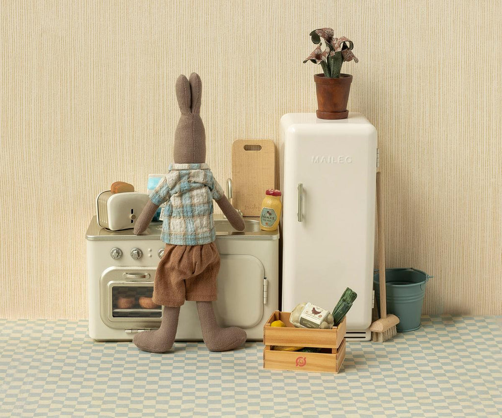 Miniature Fridge, Off-white