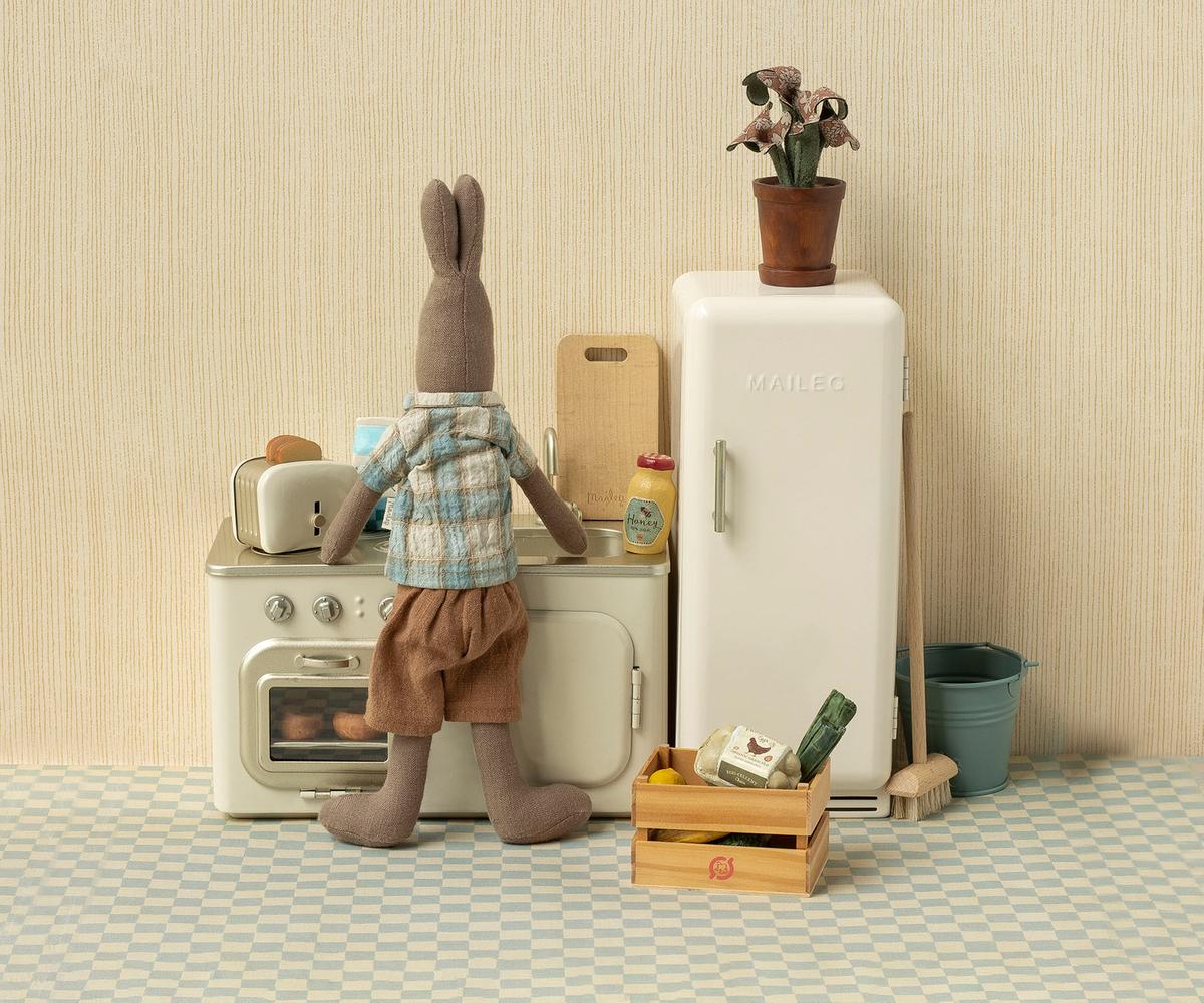 Miniature Fridge, Off-white