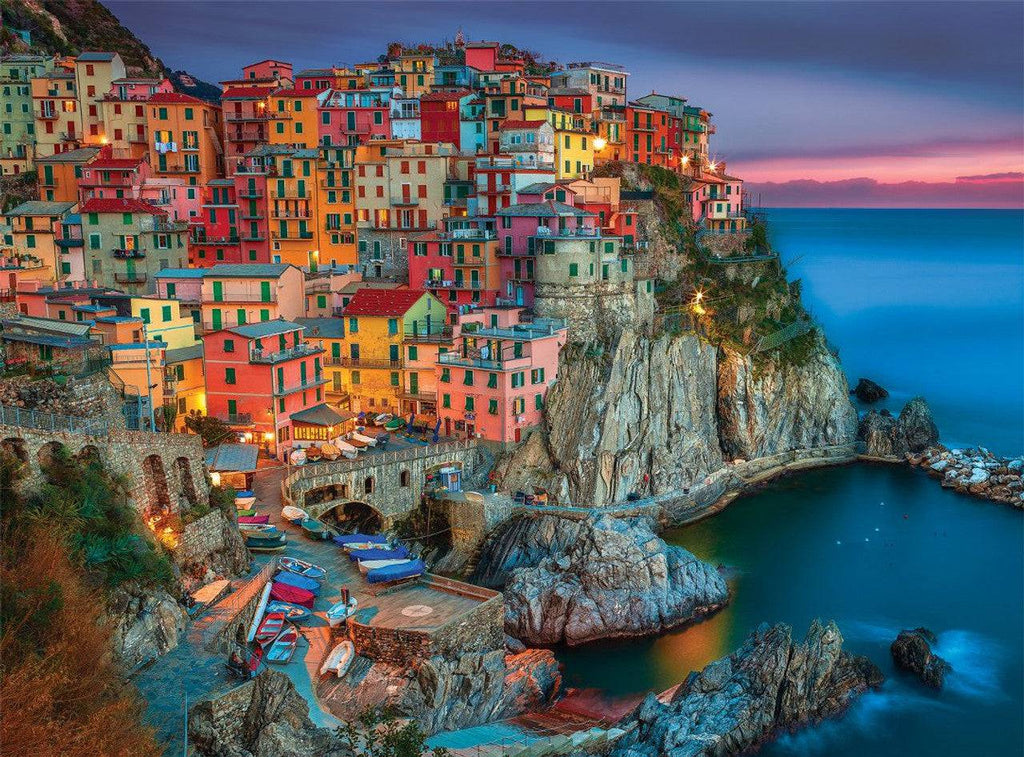 Cinque Terre Italy 1000 Piece Jigsaw Puzzle – view 2