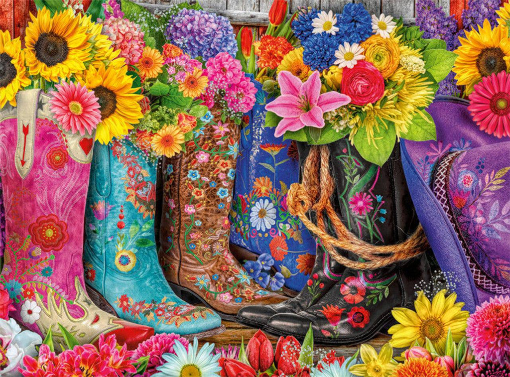 Country Life Cowgirl 1000 Piece Jigsaw Puzzle – view 2