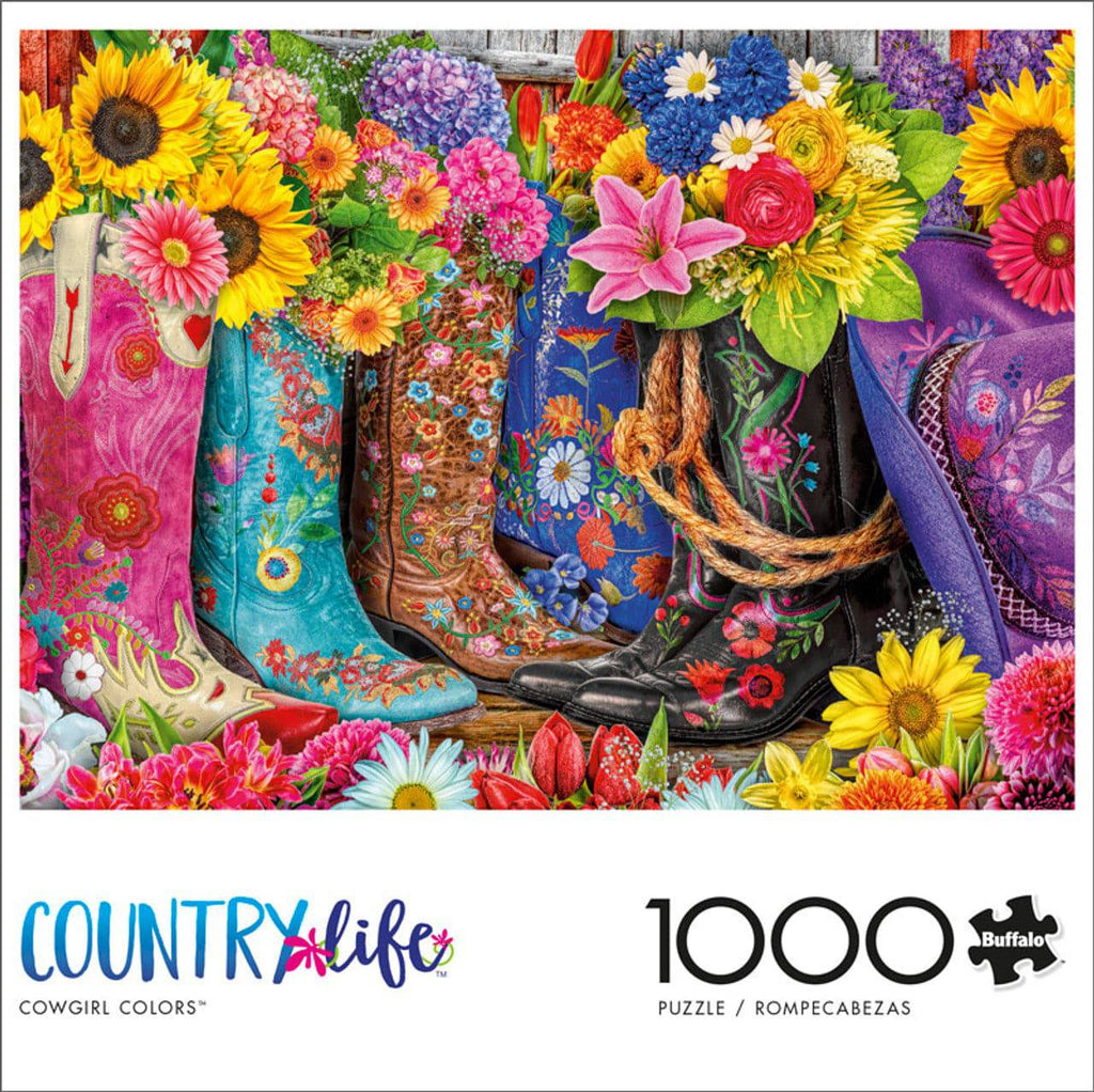 Country Life Cowgirl 1000 Piece Jigsaw Puzzle