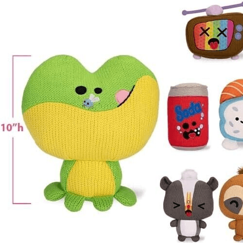 Crochet Frog Plush Stuffed Animal – view 3