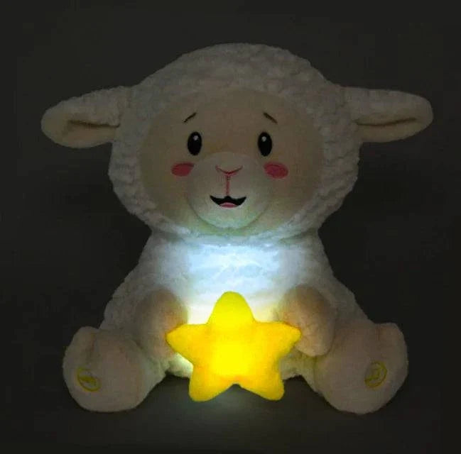 Twinkling Levi Light-Up Lamb Plush – view 2