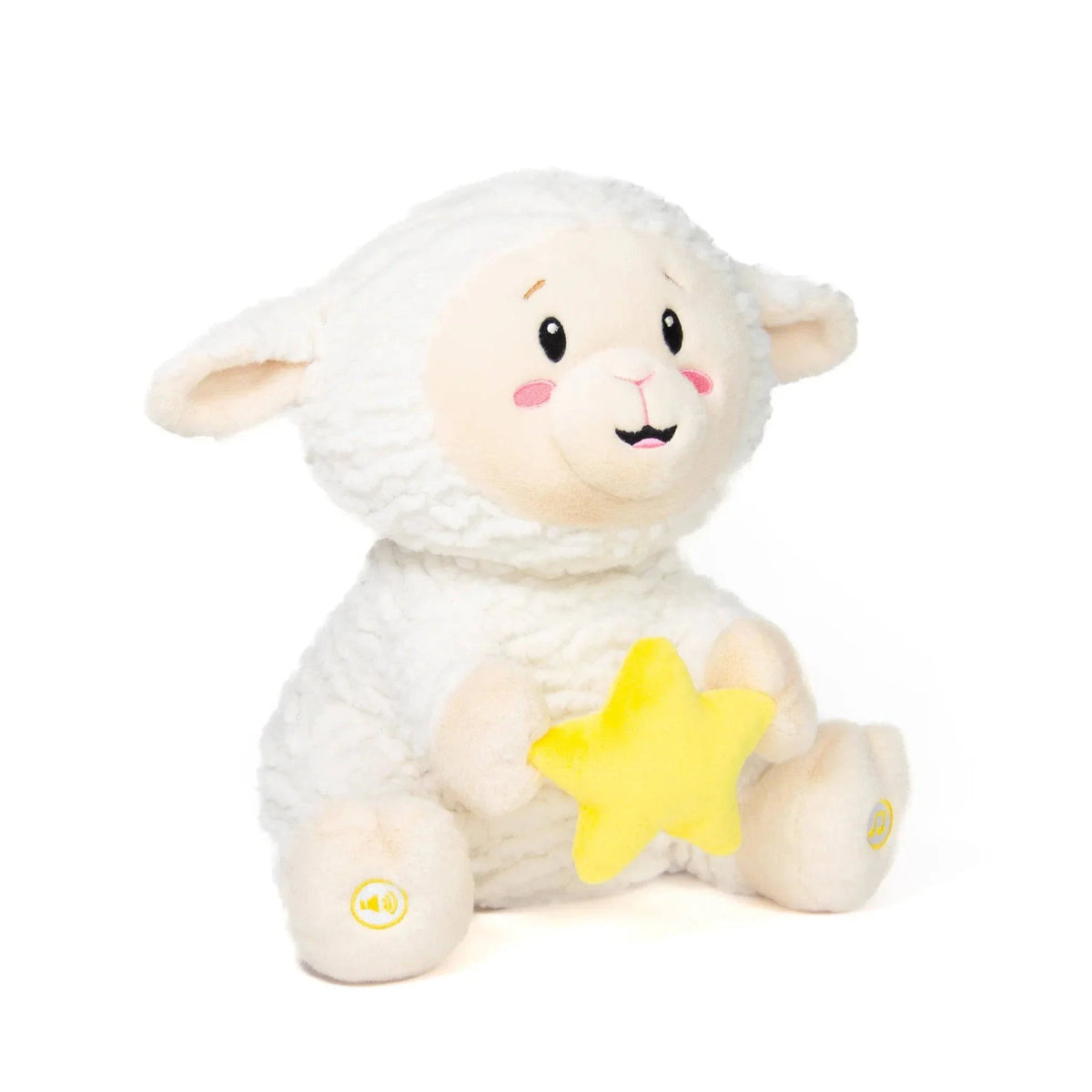 Twinkling Levi Light-Up Lamb Plush – view 3