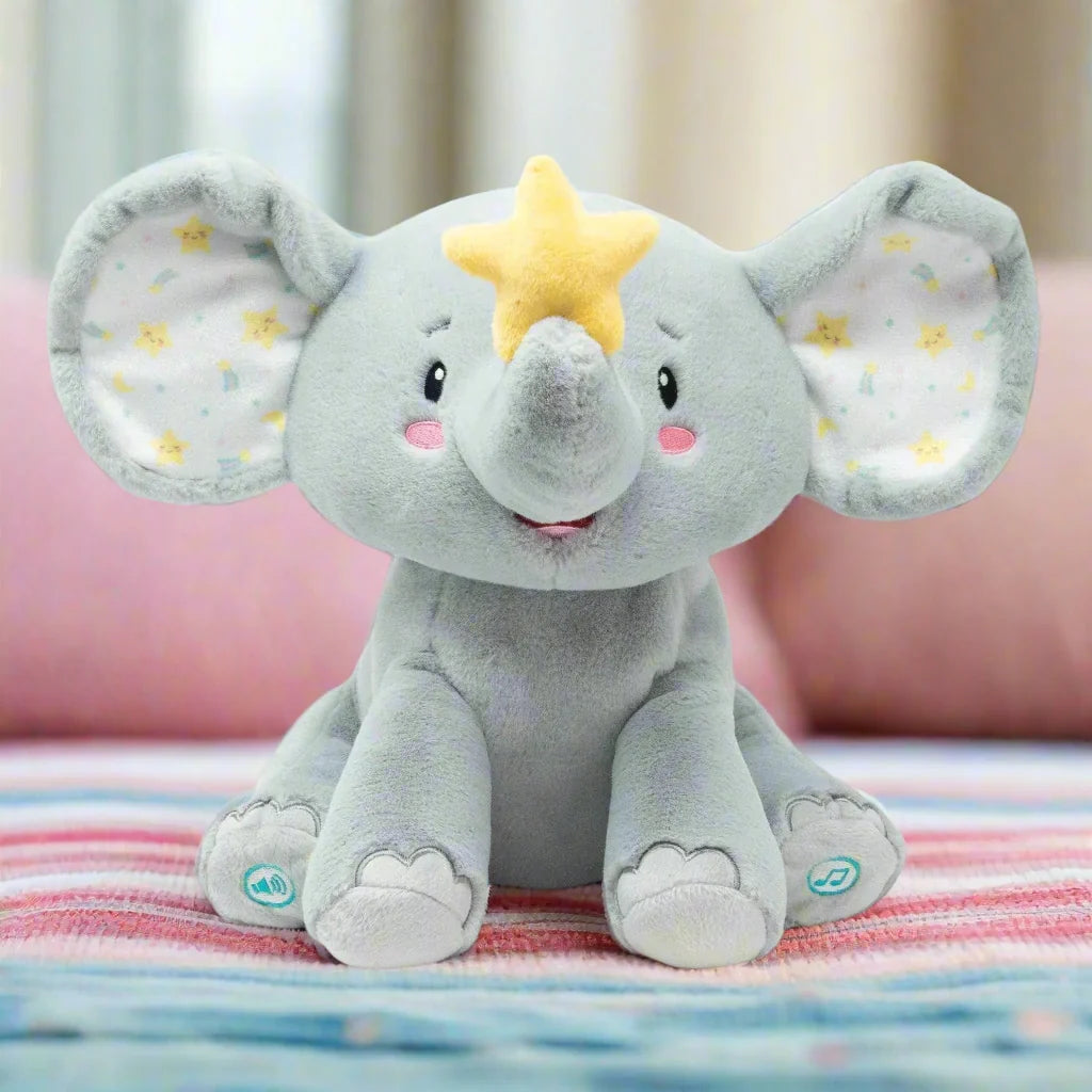 Twinkling Starlight Light-Up Unicorn Plush