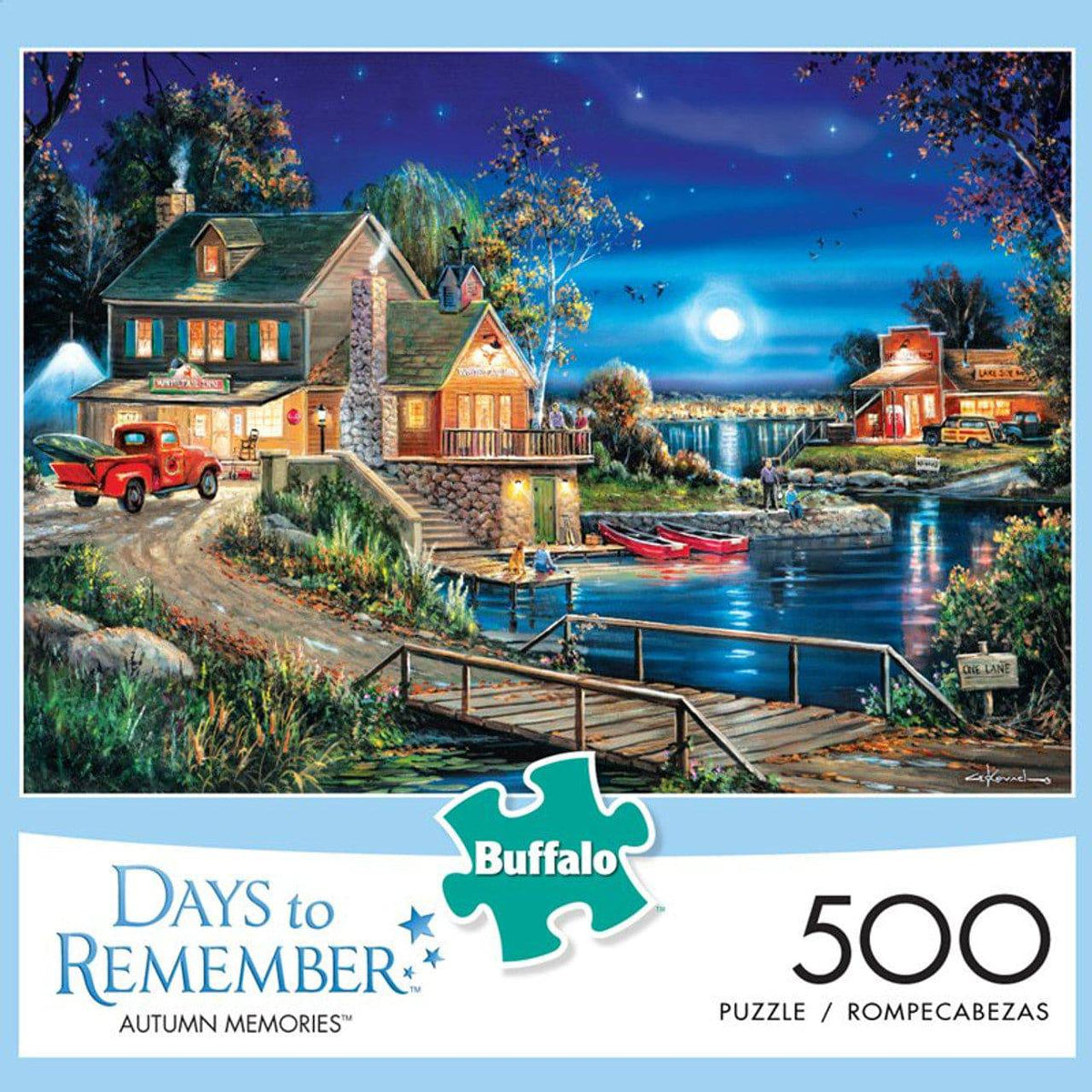 Autumn Memories 500 Piece Jigsaw Puzzle