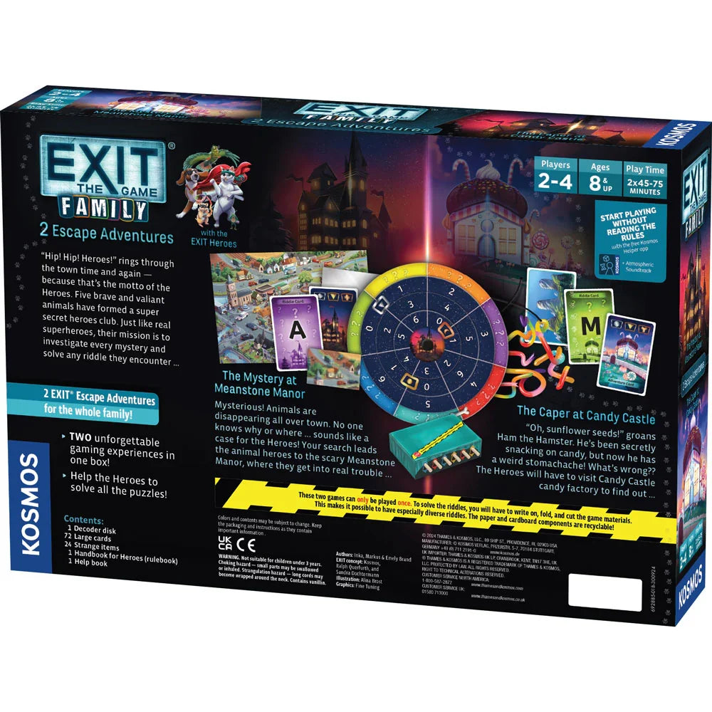Family Escape Room Game, 2 Adventures – view 3