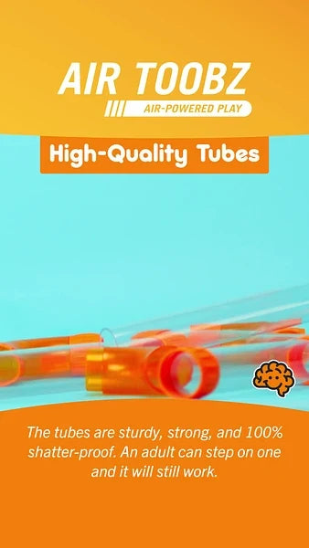 Air-Powered Tube Building Set, 56 Pieces – view 10