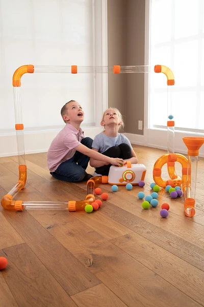 Air-Powered Tube Building Set, 56 Pieces – view 3