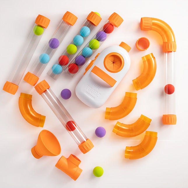 Air-Powered Tube Building Set, 56 Pieces – view 5